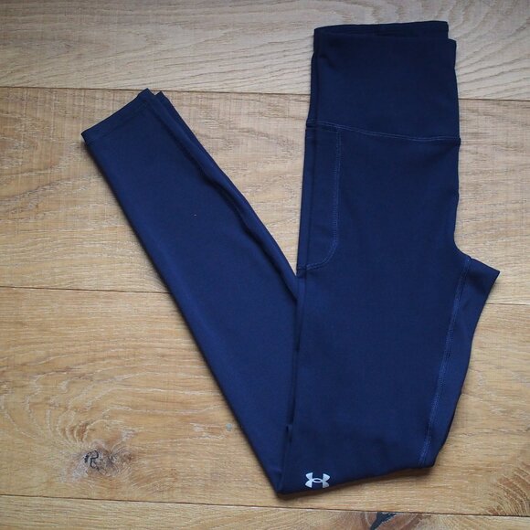 Under Armour | NWT Navy Blue Fitted Leggings - Picture 1 of 5